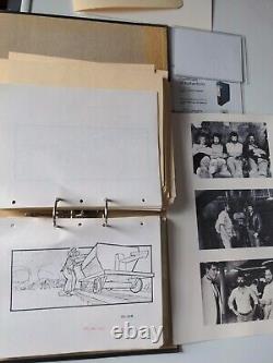 Indiana Jones Temple of Doom storyboard movie prop Spielberg Lucas STAR WARS
