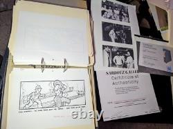 Indiana Jones Temple of Doom storyboard movie prop Spielberg Lucas STAR WARS
