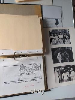 Indiana Jones Temple of Doom storyboard movie prop Spielberg Lucas STAR WARS