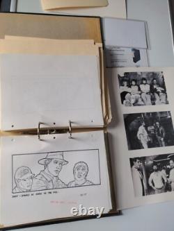 Indiana Jones Temple of Doom storyboard movie prop Spielberg Lucas STAR WARS