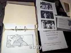 Indiana Jones Temple of Doom storyboard movie prop Spielberg Lucas STAR WARS