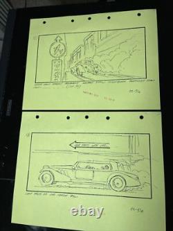 Indiana Jones Temple of Doom storyboard movie prop Spielberg Lucas STAR WARS