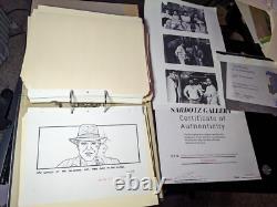 Indiana Jones Temple of Doom storyboard movie prop Spielberg Lucas STAR WARS