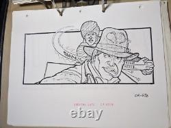 Indiana Jones Temple of Doom storyboard movie prop Spielberg Lucas STAR WARS