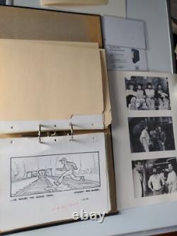 Indiana Jones Temple of Doom storyboard movie prop Spielberg Lucas STAR WARS