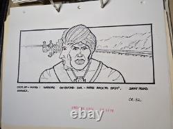 Indiana Jones Temple of Doom storyboard movie prop Spielberg Lucas STAR WARS