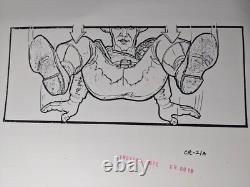 Indiana Jones Temple of Doom storyboard movie prop Spielberg Lucas STAR WARS