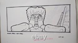 Indiana Jones Temple of Doom storyboard movie prop Spielberg Lucas STAR WARS