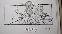 Indiana Jones Temple of Doom storyboard movie prop Spielberg Lucas STAR WARS