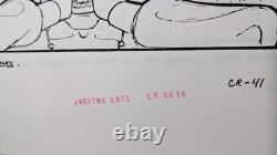 Indiana Jones Temple of Doom storyboard movie prop Spielberg Lucas STAR WARS