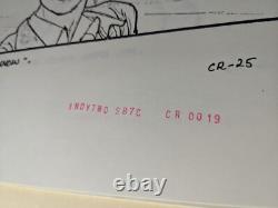 Indiana Jones Temple of Doom storyboard movie prop Spielberg Lucas STAR WARS