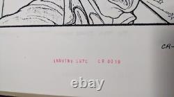 Indiana Jones Temple of Doom storyboard movie prop Spielberg Lucas STAR WARS