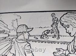 Indiana Jones Temple of Doom storyboard movie prop Spielberg Lucas STAR WARS