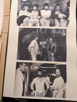 Indiana Jones Temple of Doom storyboard movie prop Spielberg Lucas STAR WARS Indiana Jones Temple of Doom storyboard movie prop Spielberg Lucas STAR WARS