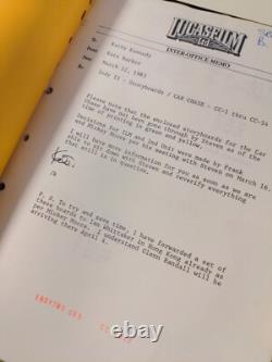 Indiana Jones Temple of Doom storyboard movie prop Spielberg Lucas STAR WARS