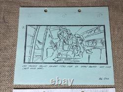Indiana Jones Temple of Doom storyboards Movie prop George Lucas STAR WARS TD104