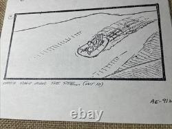 Indiana Jones Temple of Doom storyboards Movie prop George Lucas STAR WARS TD108