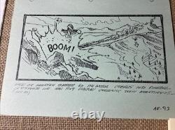 Indiana Jones Temple of Doom storyboards Movie prop George Lucas STAR WARS TD108
