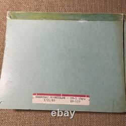 Indiana Jones Temple of Doom storyboards Movie prop George Lucas STAR WARS TD46