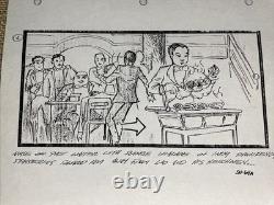 Indiana Jones Temple of Doom storyboards Movie prop George Lucas STAR WARS TD51