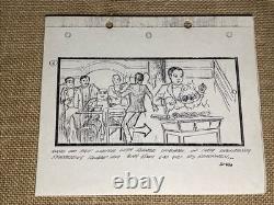 Indiana Jones Temple of Doom storyboards Movie prop George Lucas STAR WARS TD51