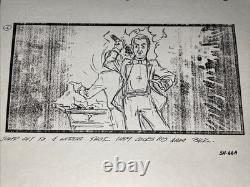 Indiana Jones Temple of Doom storyboards Movie prop George Lucas STAR WARS TD53