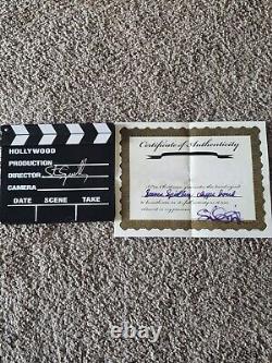 Indiana Jones complete signed movie memorabilia collection (14 pieces in total)