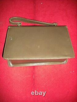 Ingrid Bergman Owned & Worn 1970's Brown Handbag from stylist Sydney Guilaroff