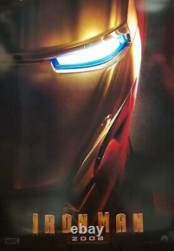 Iron Man 2nd Advance INTL Original Movie Poster Double Sided 27x40 VERY RARE
