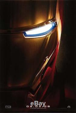Iron Man Advance Original Movie Poster Double Sided 27x40
