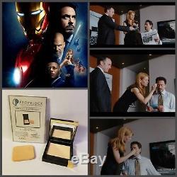Iron Man Prop Pepper Potts Makeup Screen Used On Tony In Ending Scene With COA