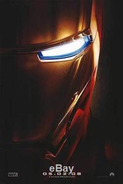 Iron Man Teaser Two Sided 27x40' inches Original Movie Poster by Marvel