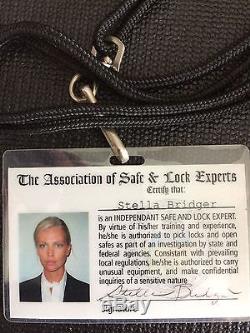 Italian Job Stella Bridger Safe & Lock Expert ID Badge