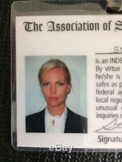 Italian Job Stella Bridger Safe & Lock Expert ID Badge
