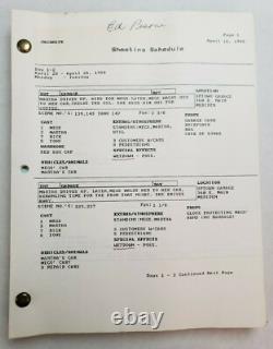 JACKNIFE / Stephen Metcalfe 1988 Screenplay, ROBERT DE NIRO troubled Vietnam vet