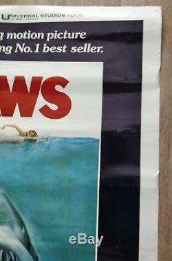 JAWS 1975 Original Vintage Poster. PG version