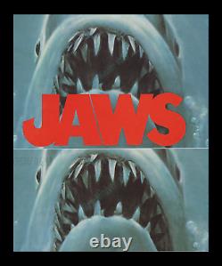 JAWS 1975 UNIQUE TEASER MOVIE POSTER RARE Pre-Censored NIPPLE-POPPING ART