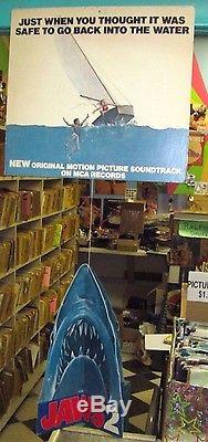 JAWS 2 ORIGINAL 1978 US MOVIE SOUNDTRACK ALBUM PROMOTIONAL MOBILE DISPLAY RARE