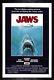 JAWS CineMasterpieces ORIGINAL MOVIE POSTER 1975 UNUSED SHARK HORROR