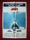 JAWS ORIGINAL MOVIE POSTER 27x41 1979 RE-RELEASE OF THE 1975 CLASSIC SPIELBERG