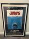 JAWS Original One Sheet Folded Movie Poster 1975 SPIELBERG Amazing Condition