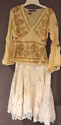 JLo Jennifer Lopez Yellow Peasant Outfit From Monster-in-Law Movie