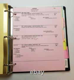 JOSHUA / Brad Mirman 2001 Screenplay production binder, second coming of Christ