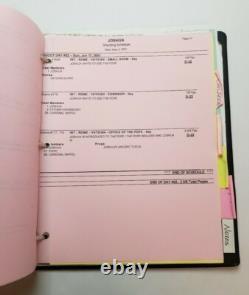 JOSHUA / Brad Mirman 2001 Screenplay production binder, second coming of Christ