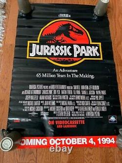 JURASSIC PARK VHS Press Kit Jeff Goldblum & Julianne Moore 1997