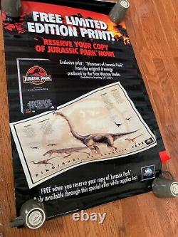 JURASSIC PARK VHS Press Kit Jeff Goldblum & Julianne Moore 1997