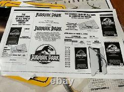 JURASSIC PARK VHS Press Kit Jeff Goldblum & Julianne Moore 1997