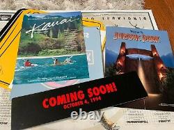 JURASSIC PARK VHS Press Kit Jeff Goldblum & Julianne Moore 1997