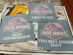 JURASSIC PARK VHS Press Kit Jeff Goldblum & Julianne Moore 1997