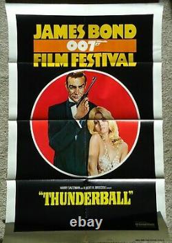 James Bond Festival Thunderball Folded Official Original US One Sheet